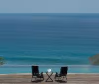 Villa Pandawa Cliff Estate - Villa Rose, Piscina infinita